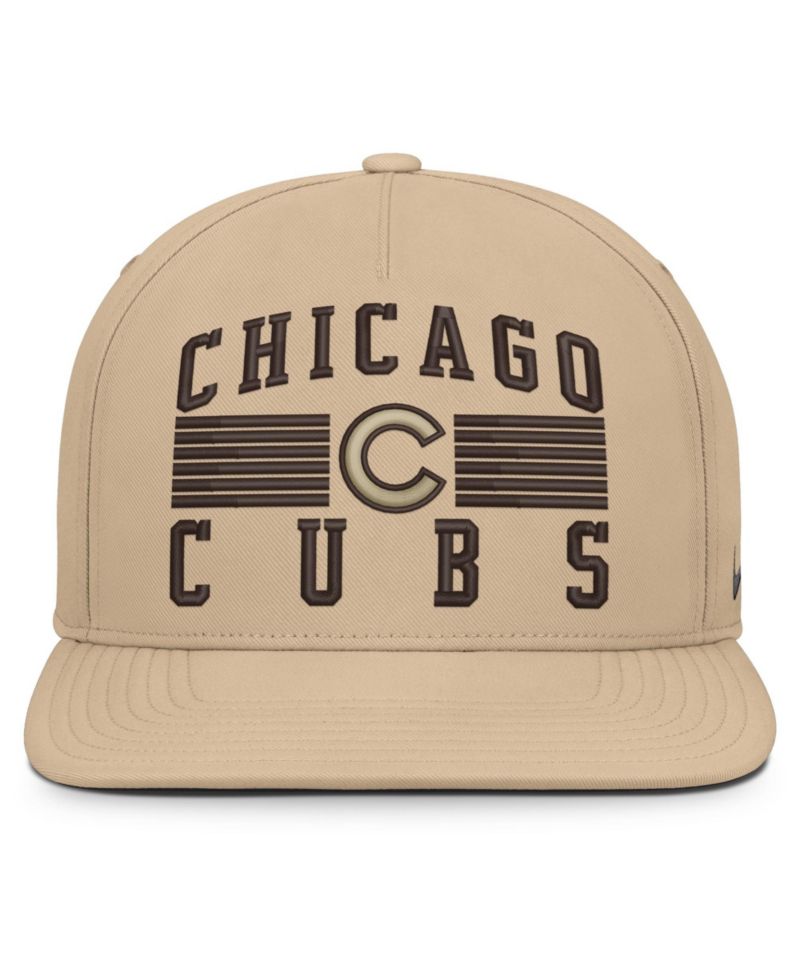 Men's Khaki Chicago Cubs Desert Pro AeroBill Dri-FIT snapback Hat