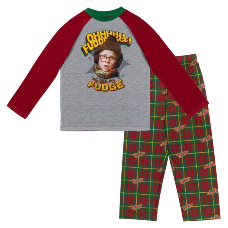 Boys Pullover Pajama Shirt and Pants Sleep Set