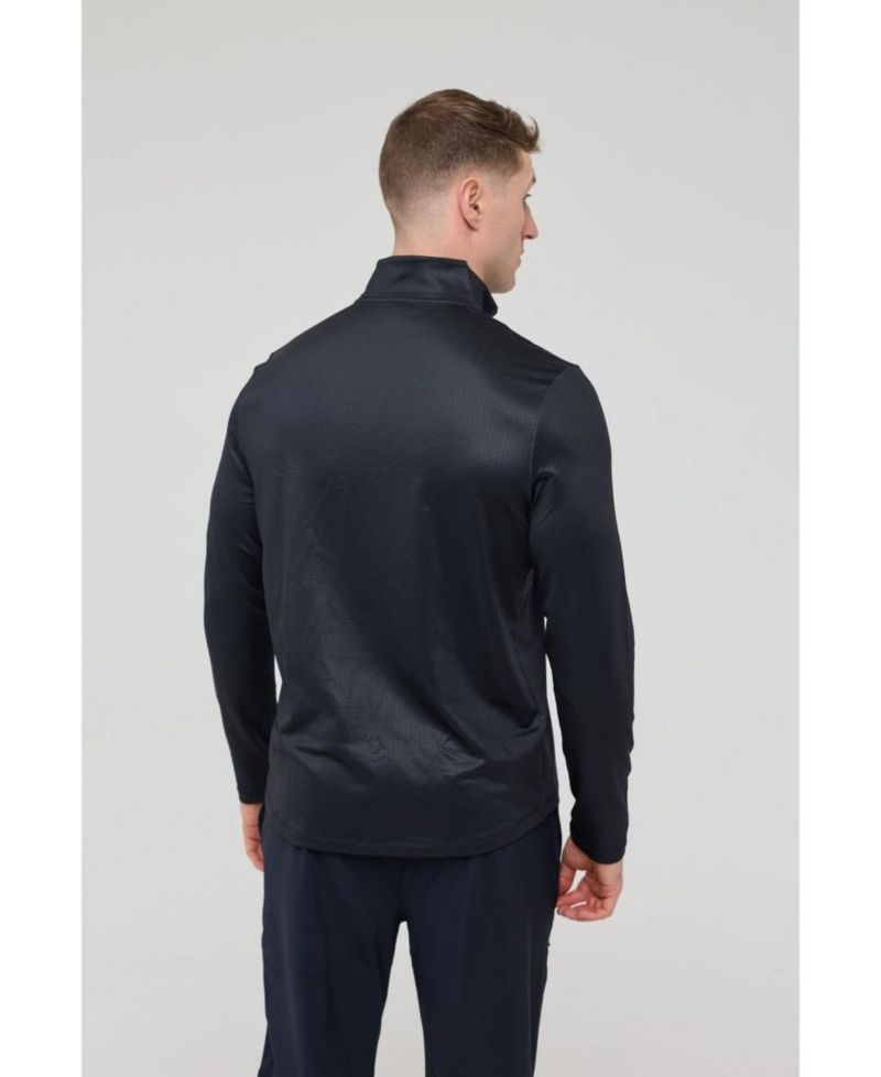 Men's Elite Activewear 1/4 Zip Top T-Shirts