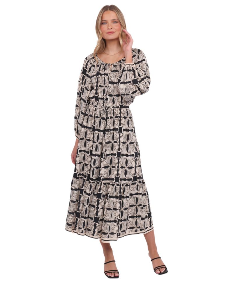 Women's Faris Off Shoulder Midi Dress