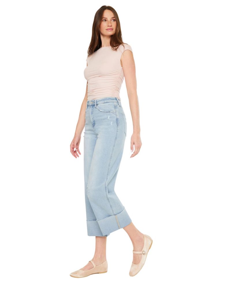 Women's Sully 90's Crop Wide-Leg Jeans