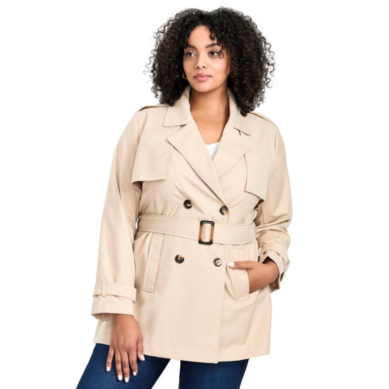 Women's Plus Size Tia Trench Jacket