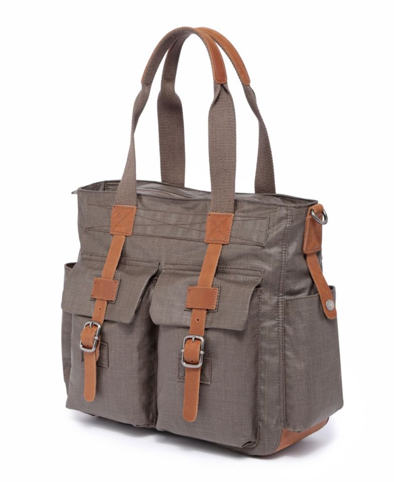 Urban Light Coated Canvas Tote Bag