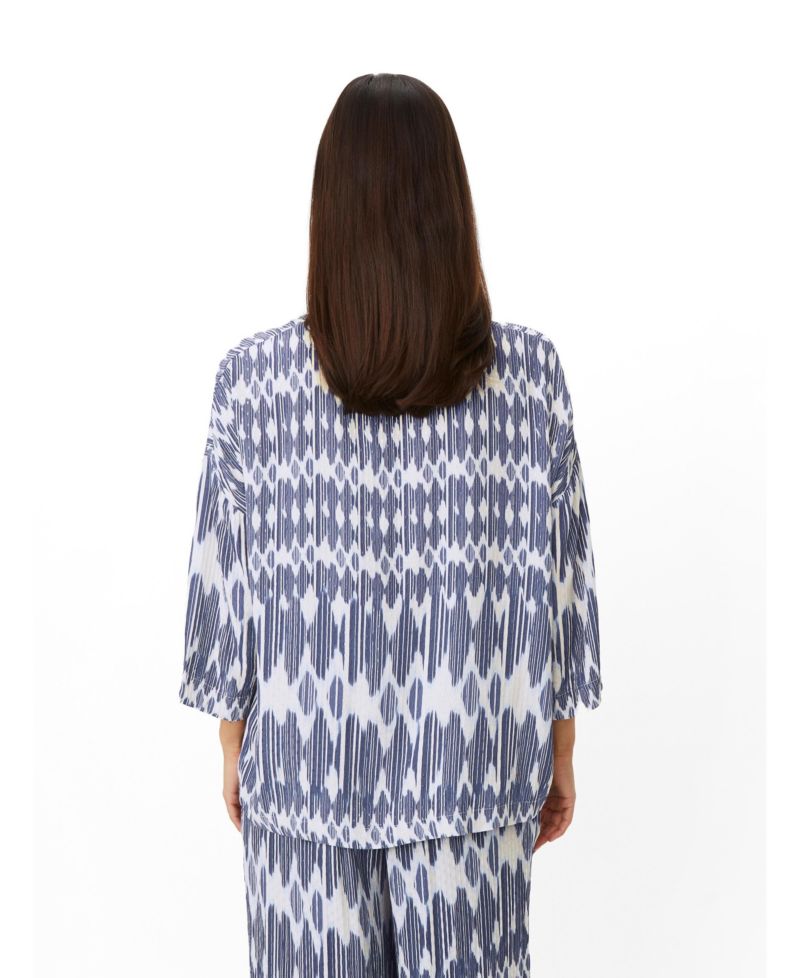 Women's Mabecca Printed 3/4-Sleeve Blouse
