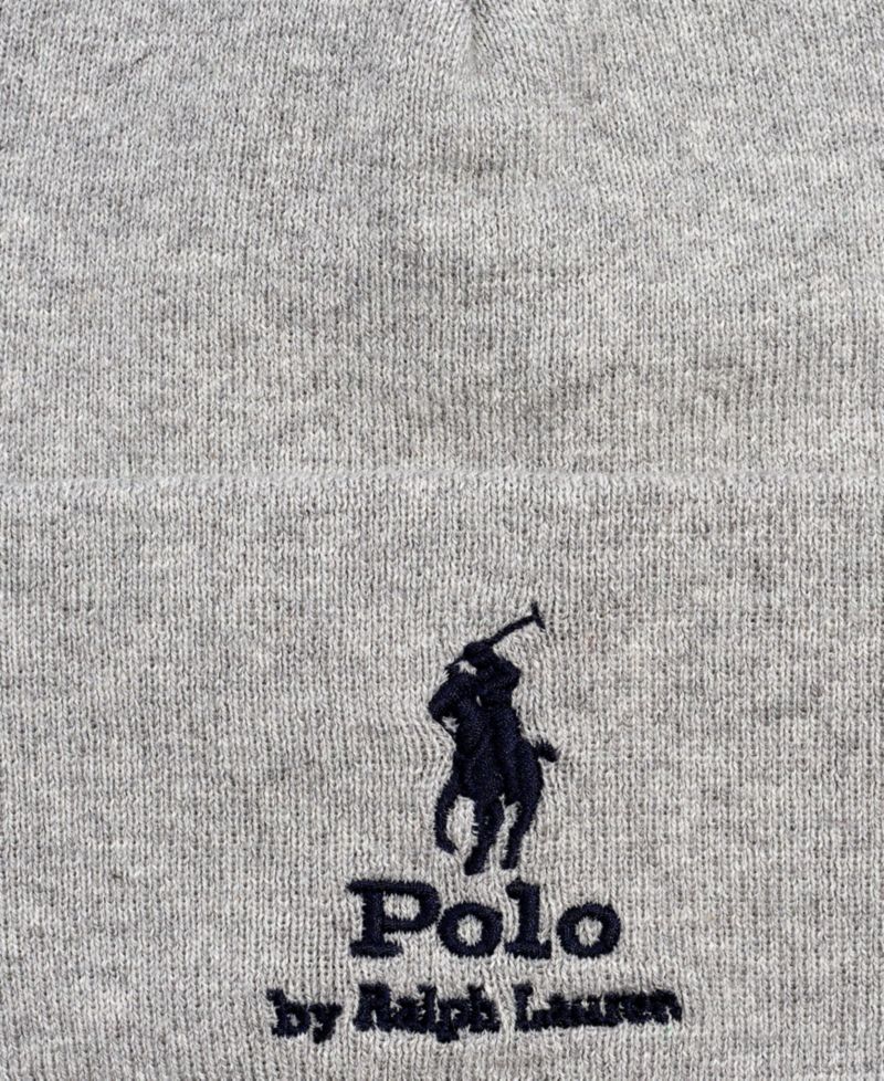 Men's Silhouette Polo Pony Beanie Hat