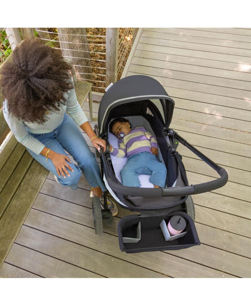 Pivot Xplore Dreamz All-Terrain Stroller Wagon with Bassinett Insert
