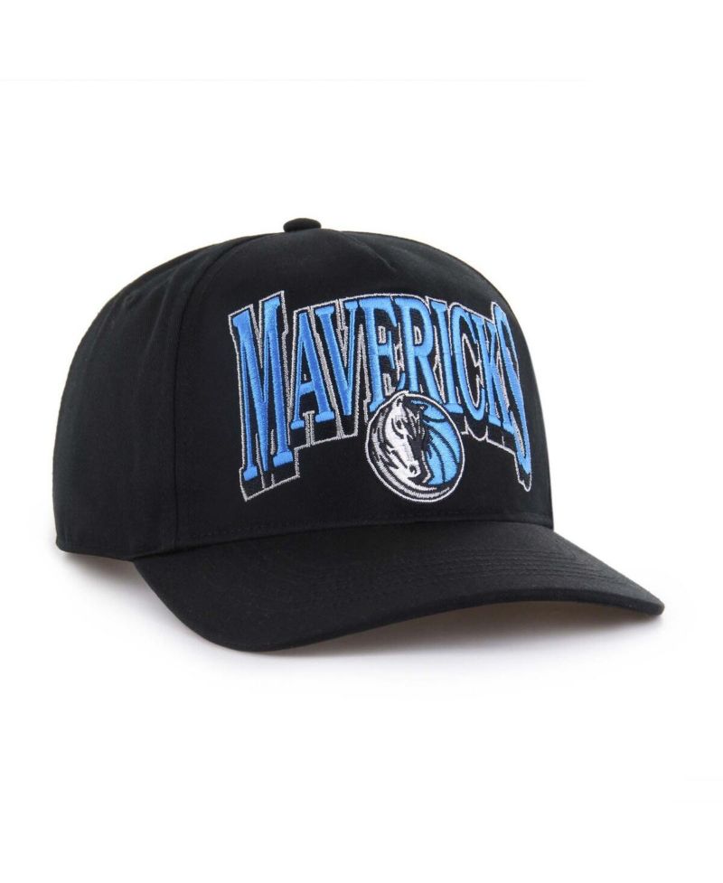 Men's Black Dallas Mavericks Every Time Past Champs Hitch Adjustable Hat