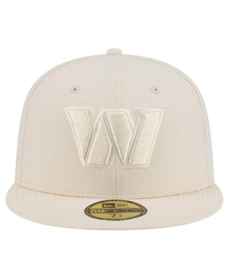 Men's Cream Washington Commanders Color Pack 59FIFTY Fitted Hat