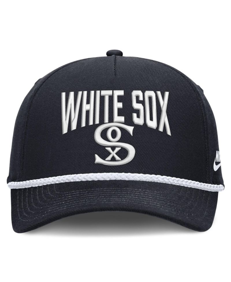Men's Navy Chicago White Sox Cooperstown Rise Adjustable Hat