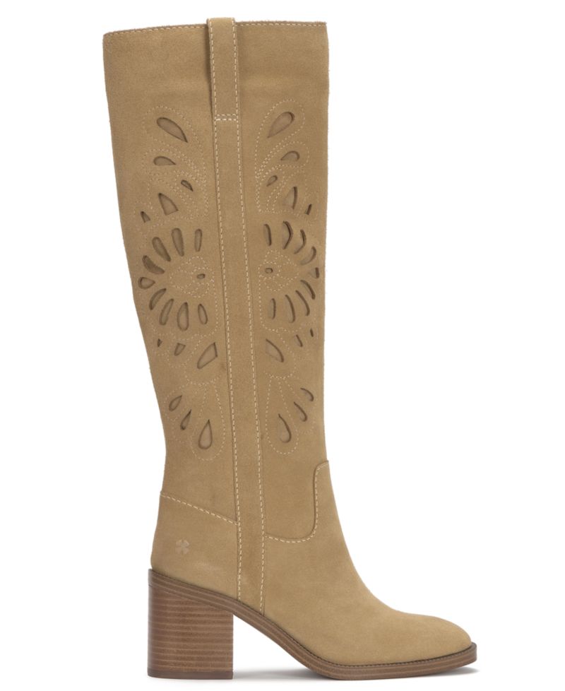 Women's Adana Tall Block Heel Boots, Regular, Wide and Extra-Wide Calf