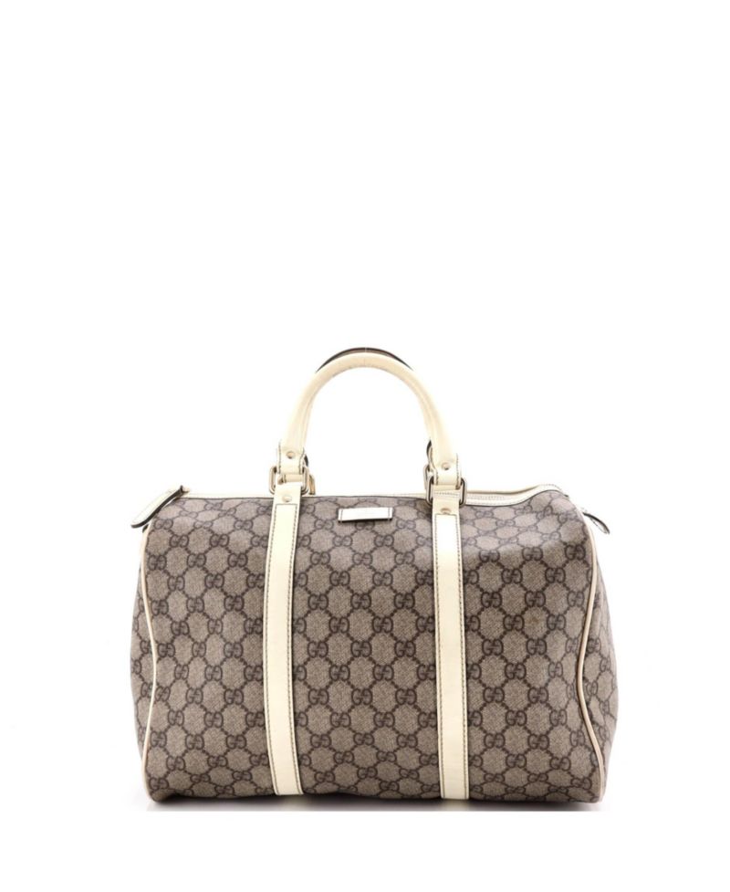 Joy GG Coated Canvas Medium Boston Bag