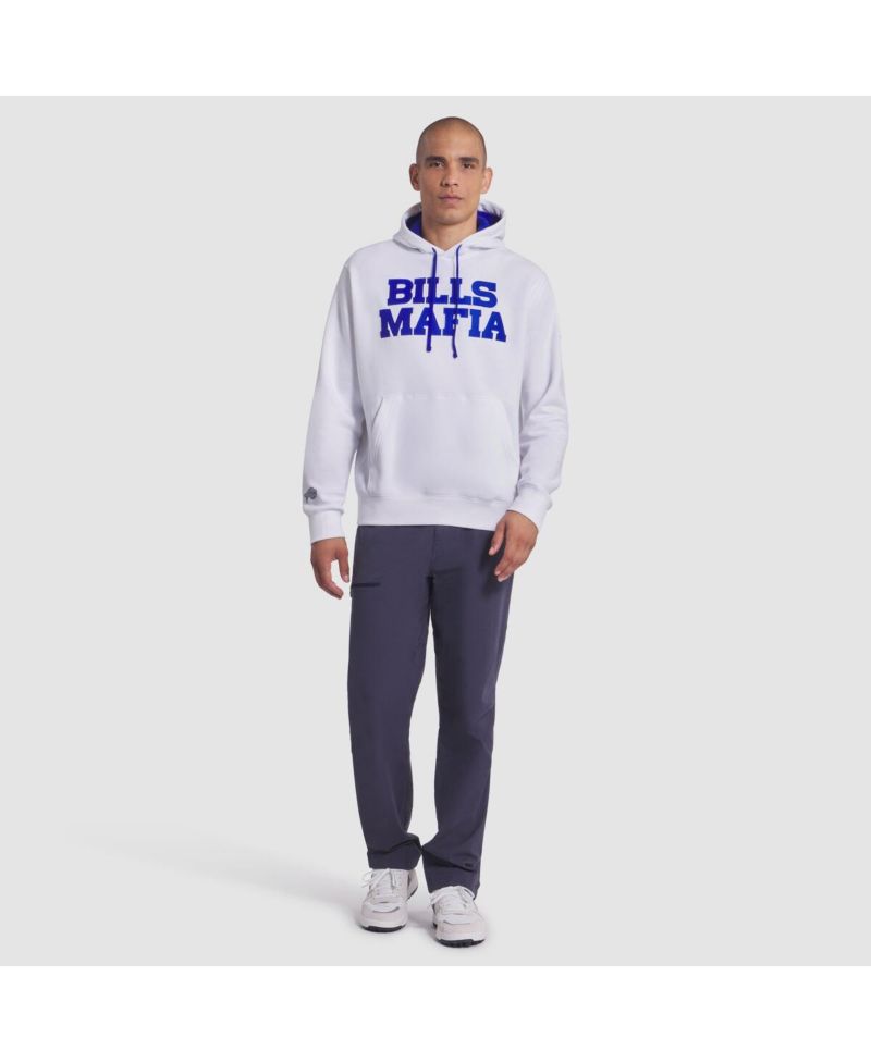 Men's White Buffalo Bills 2025 Rivalries Collection Club Hoodie
