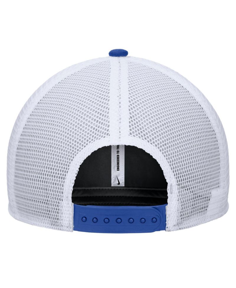 Men's Royal Boise State Broncos Rise Adjustable Trucker Hat
