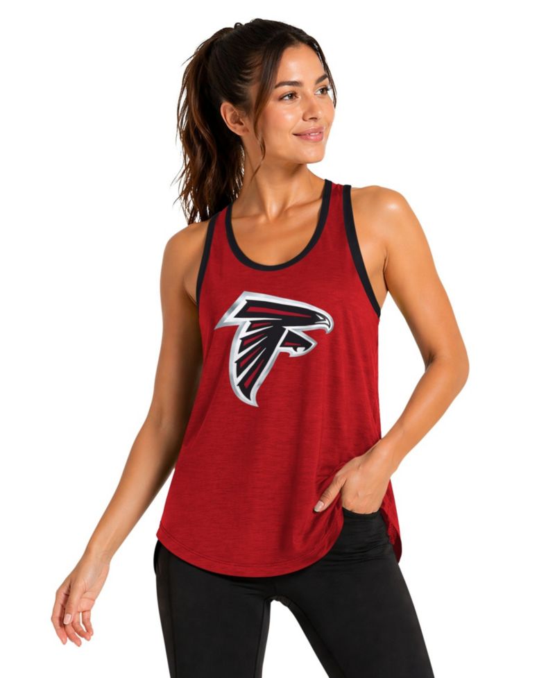 Women's Red Atlanta Falcons Tater II Racerback Tank Top