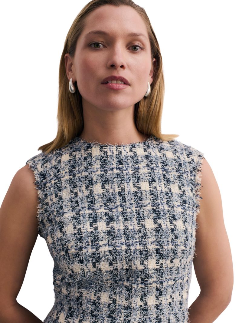Women's Tureen Tweed Midi Dress