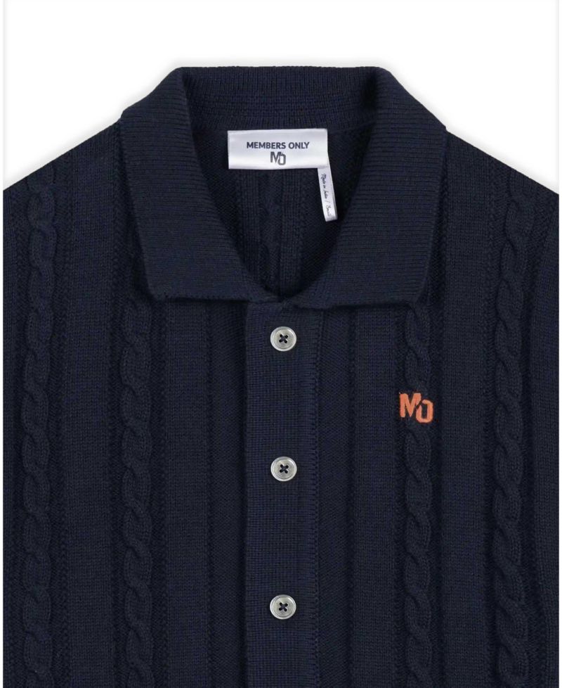 Men's JC Polo Cable Knit Sweater