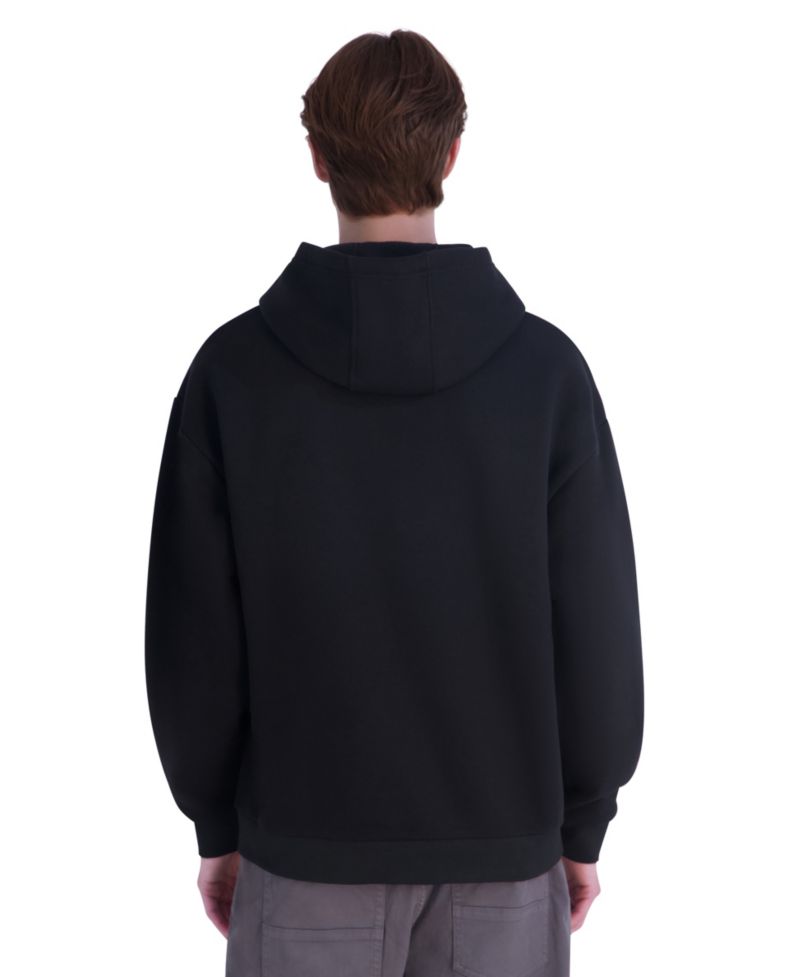 Men's Oversized Graphic Fleece Hoodie