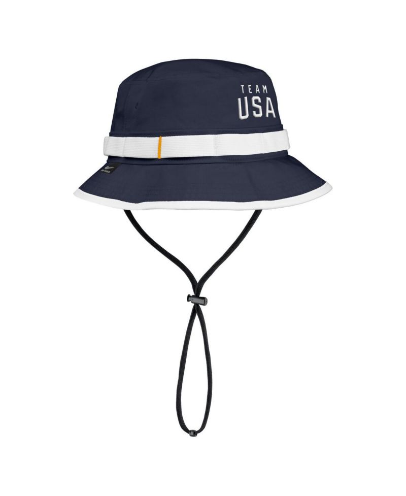 Men's Navy Team USA Apex Sideline On-Field Dri-FIT Boonie Bucket Hat