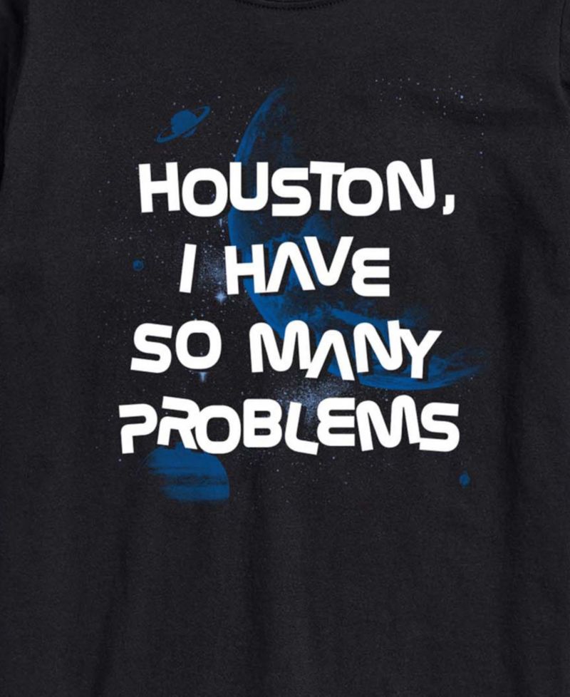 Men's Houston Problems Short-Sleeve Graphic T-Shirt