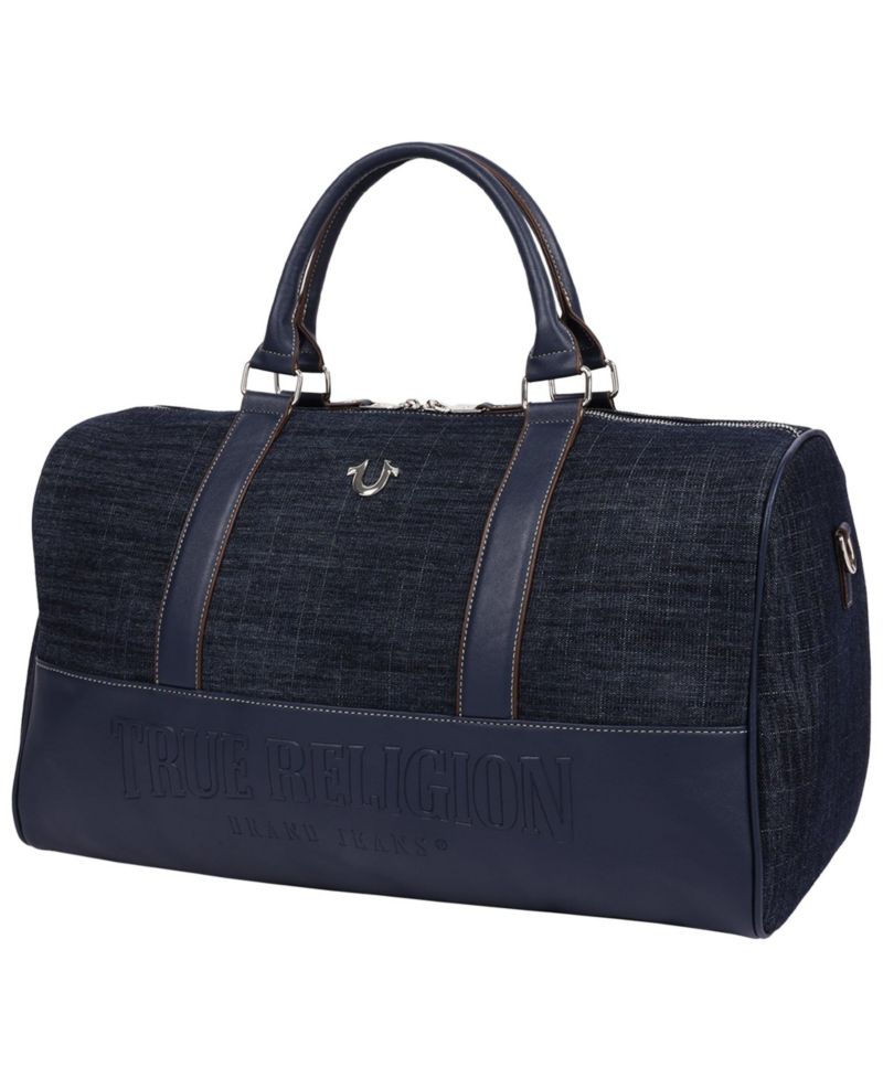 Horseshoe Quilting Denim Weekender Duffel Bag