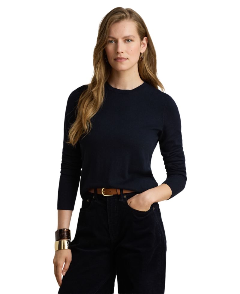 Women's Long-Sleeve Crewneck Sweater