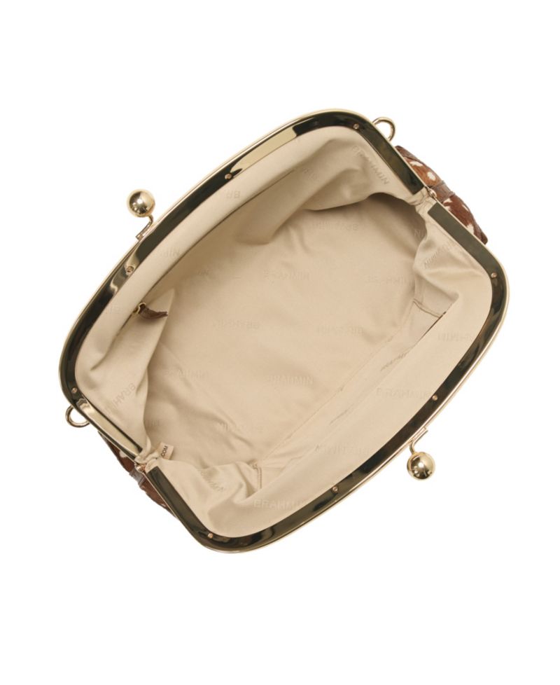 Christine Wilds Leather Medium Clutch Bag