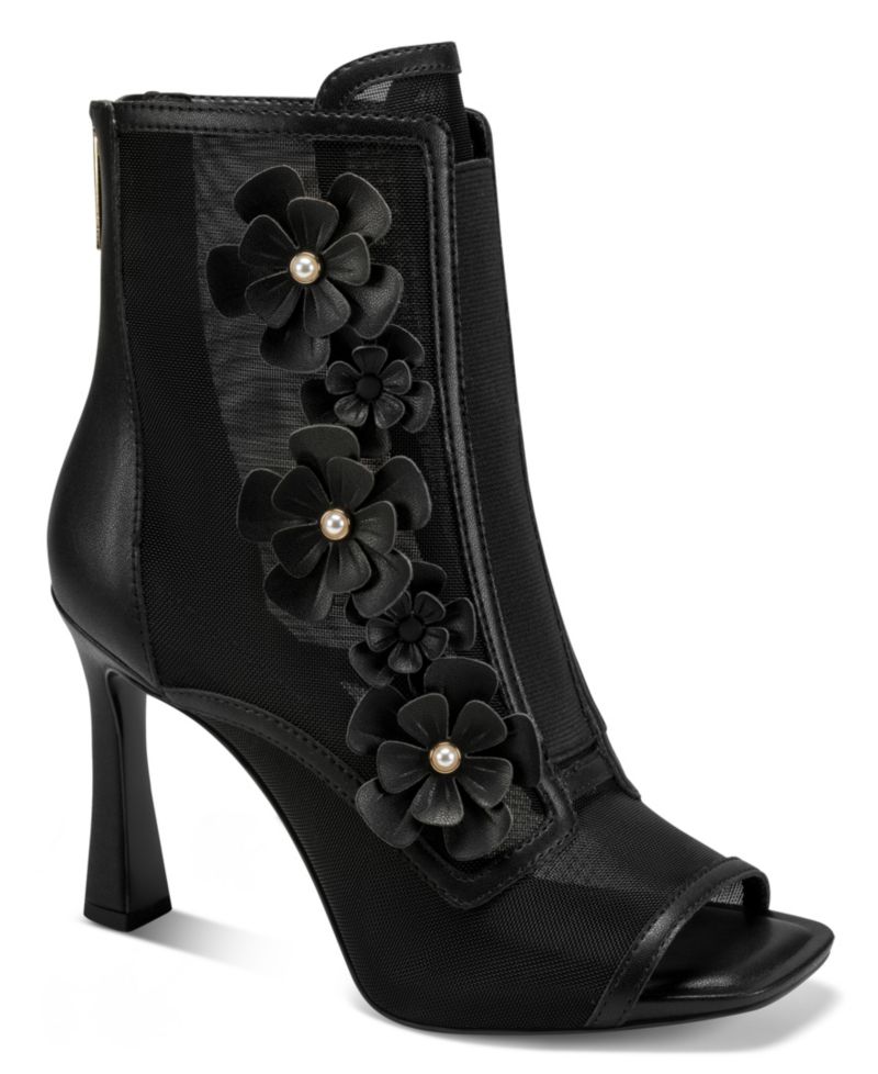 Women's Deandre Heeled Floral Bootie