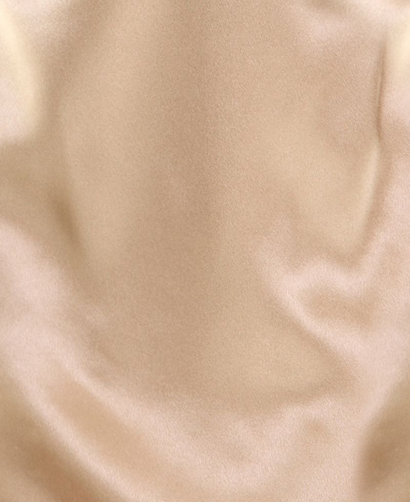 Juniors' Satin V-Neck Slip Dress