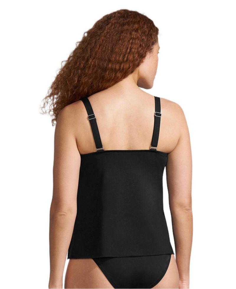 Women's Tulip Hem Tankini Top