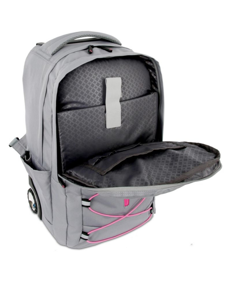 Lash Wheeled Backpack with Interior Laptop Sleeve for Travel (19 inch)