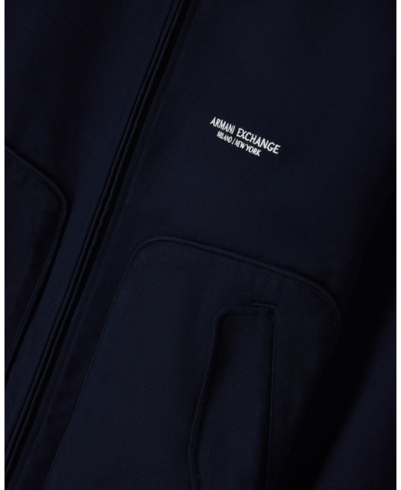 Men's Twill Bomber with Piping Jacket