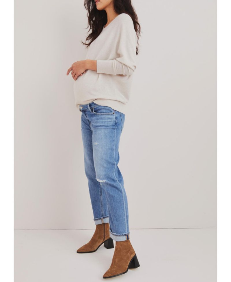 The Under the Bump Boyfriend Maternity Jean