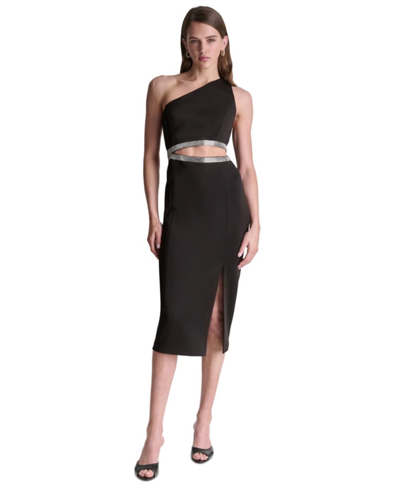 Women's Scuba Midi Dress