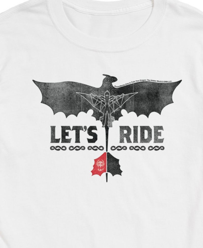 Men's How To Train Your Dragon Lets Ride Short Sleeve T-Shirt