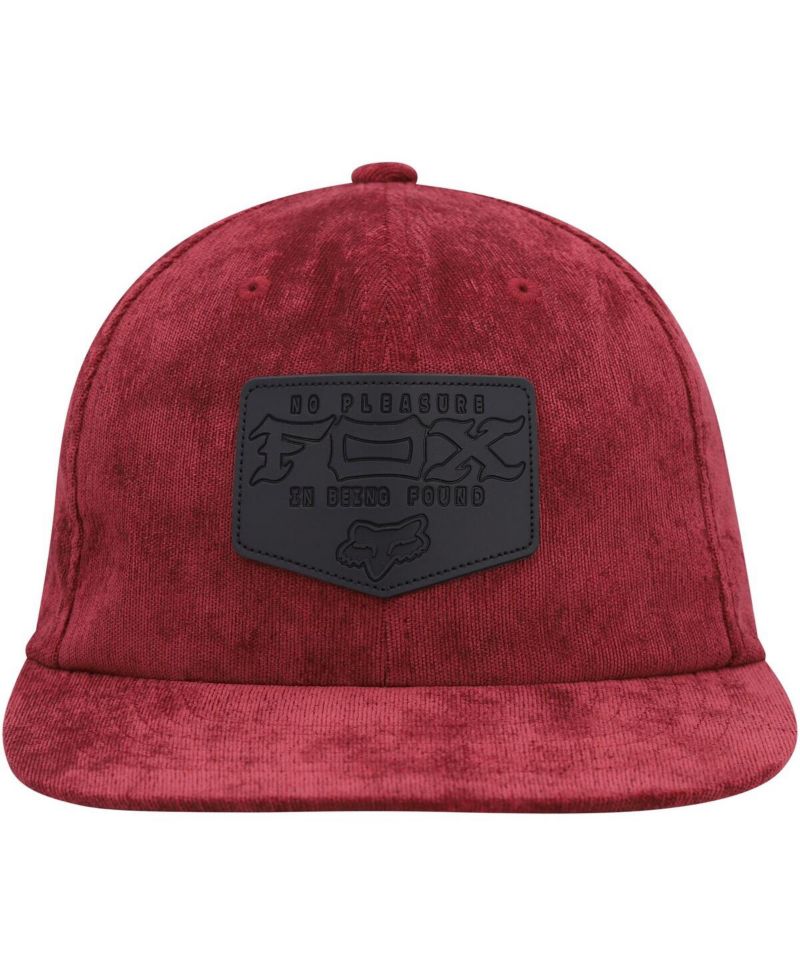 Men's Maroon Fixated Snapback Hat