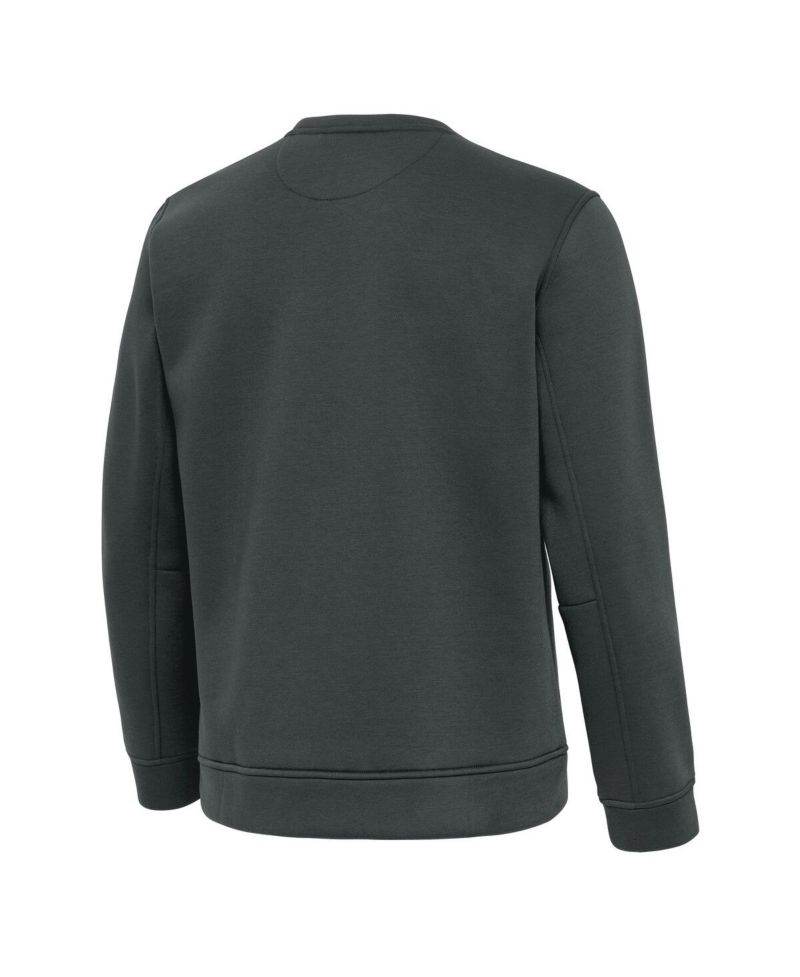 Men's Pewter Detroit Lions Relevant Lightweight Pullover Sweatshirt