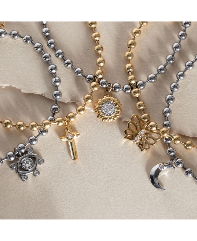 Cross Ball Chain Bracelet