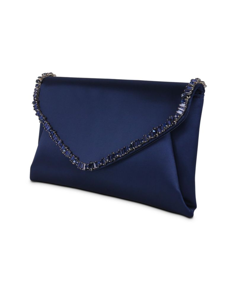 Woman's Mika Mix Crystal Neckline Envelope