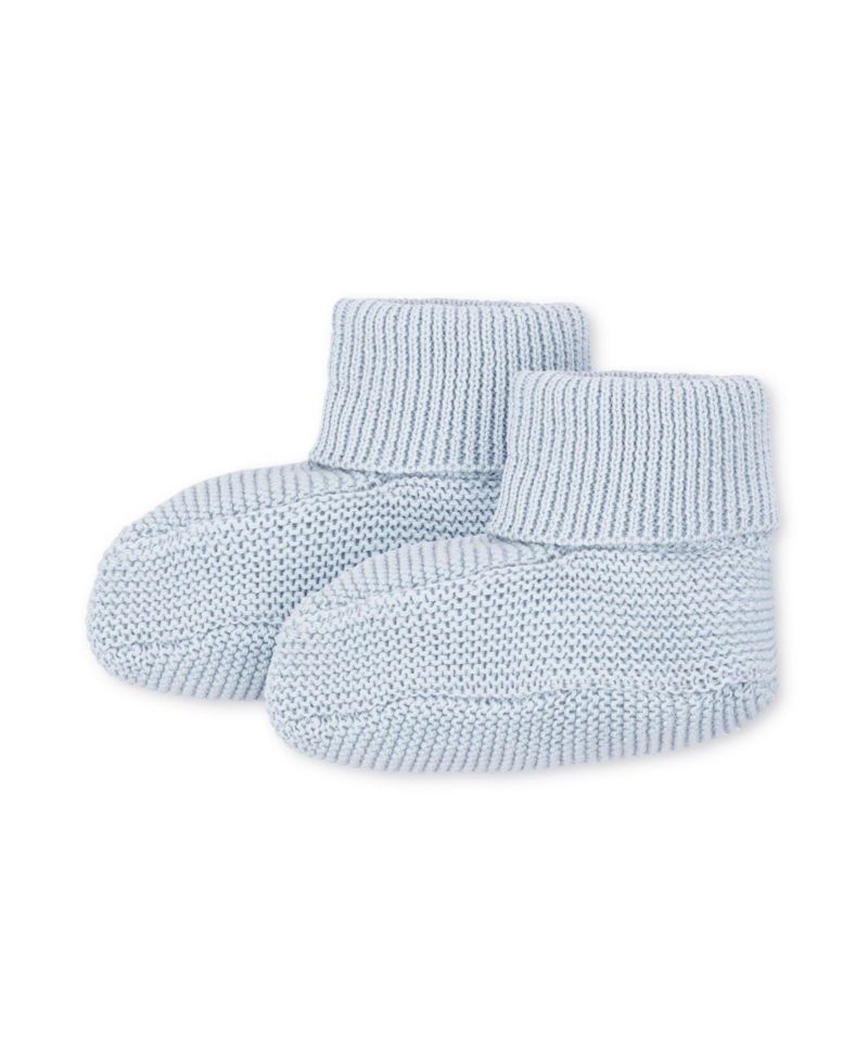 Baby Boys Hope and Henry Organic Sweater Beanie and Bootie 2-Piece Set