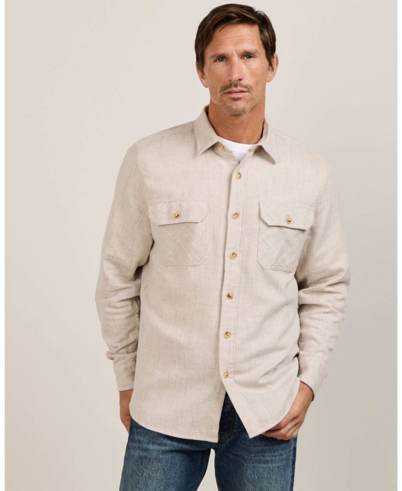 Men's Burnside Flannel Long-Sleeve Shirt