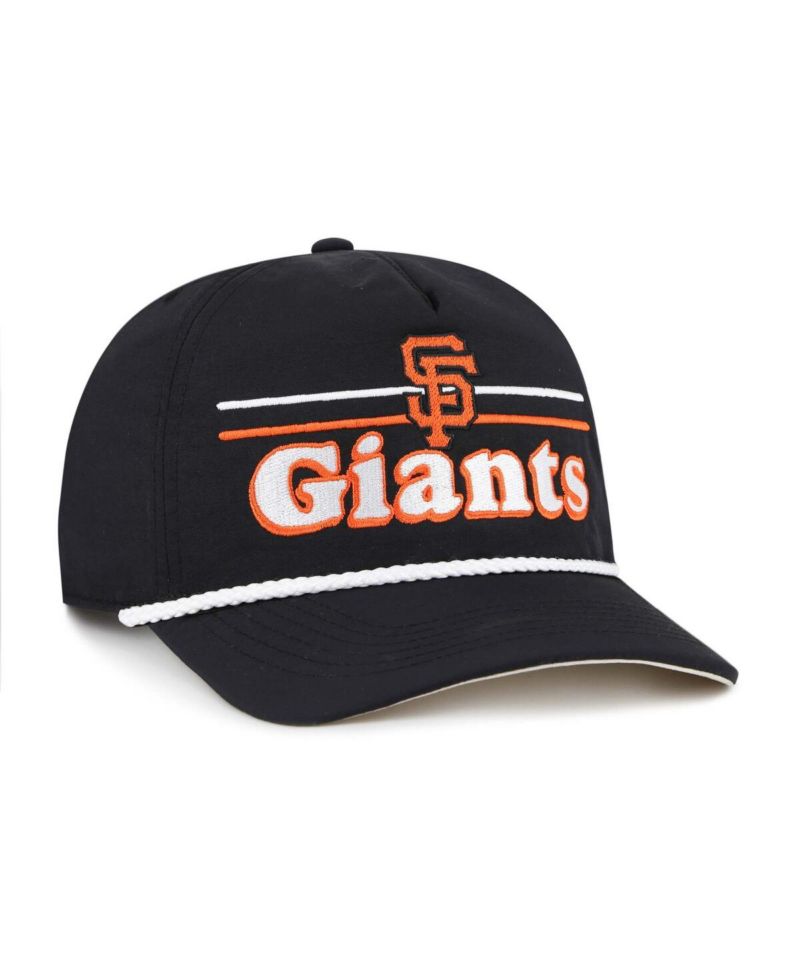 Men's Black San Francisco Giants Campscape Hitch Adjustable Hat
