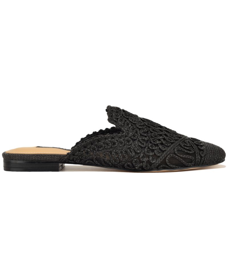 Women's Camella Woven Flat Slip-On Mules