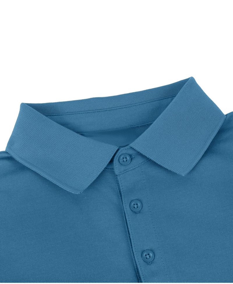 Men's Classic-Fit Cotton-Blend Pique Polo Shirt