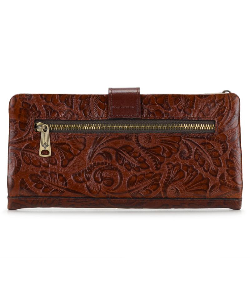 Annesley Leather Wristlet