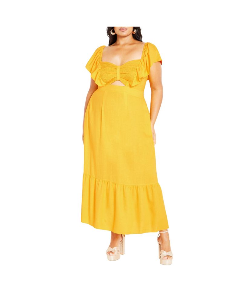 Women's Alora Flutter Maxi Dress