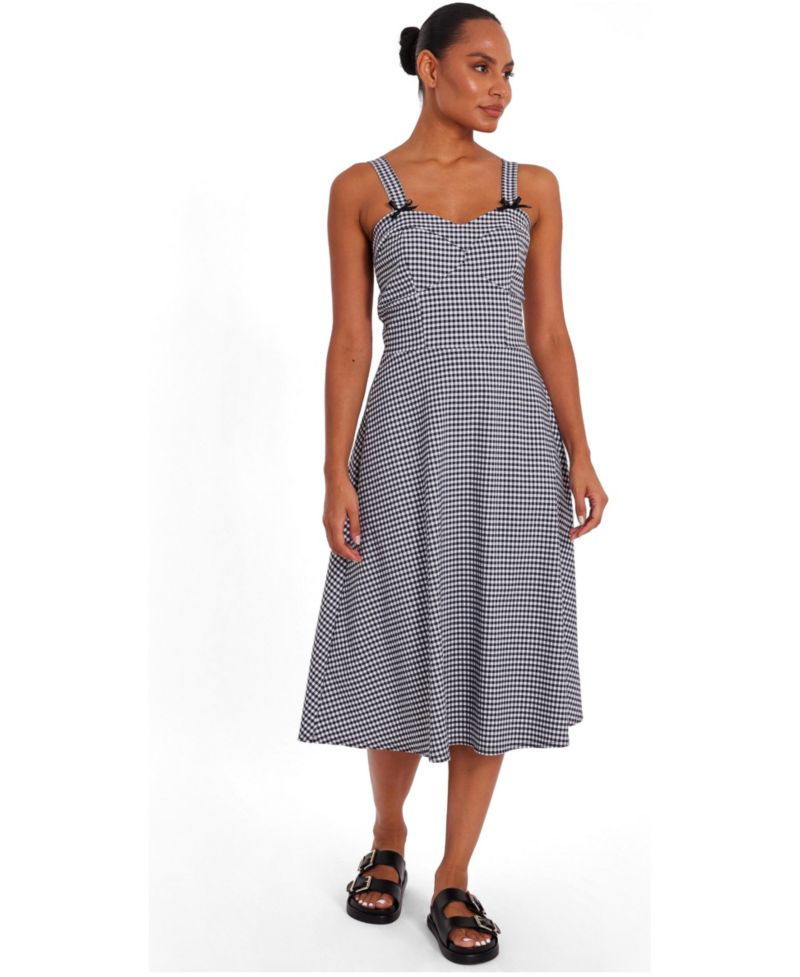 Women's Bow Midi Dress