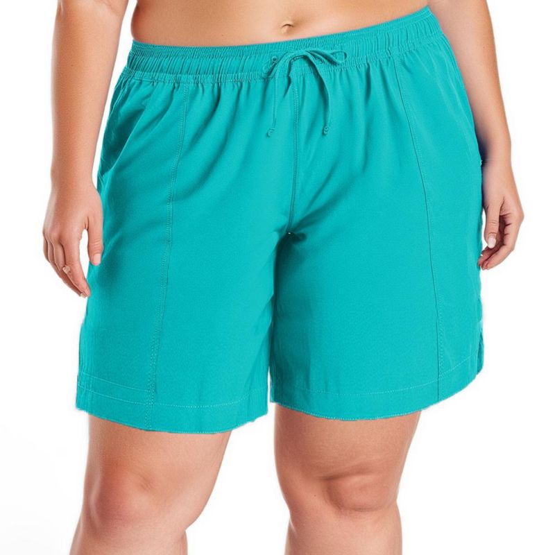 Plus Size Chlorine Resistant 7" Board Shorts