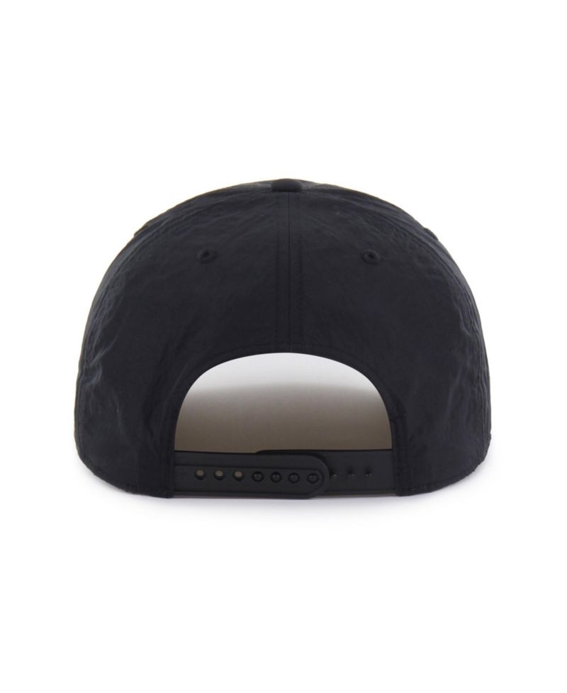 47 Brand Men's Black Carolina Panthers Modernia Hitch Adjustable Hat