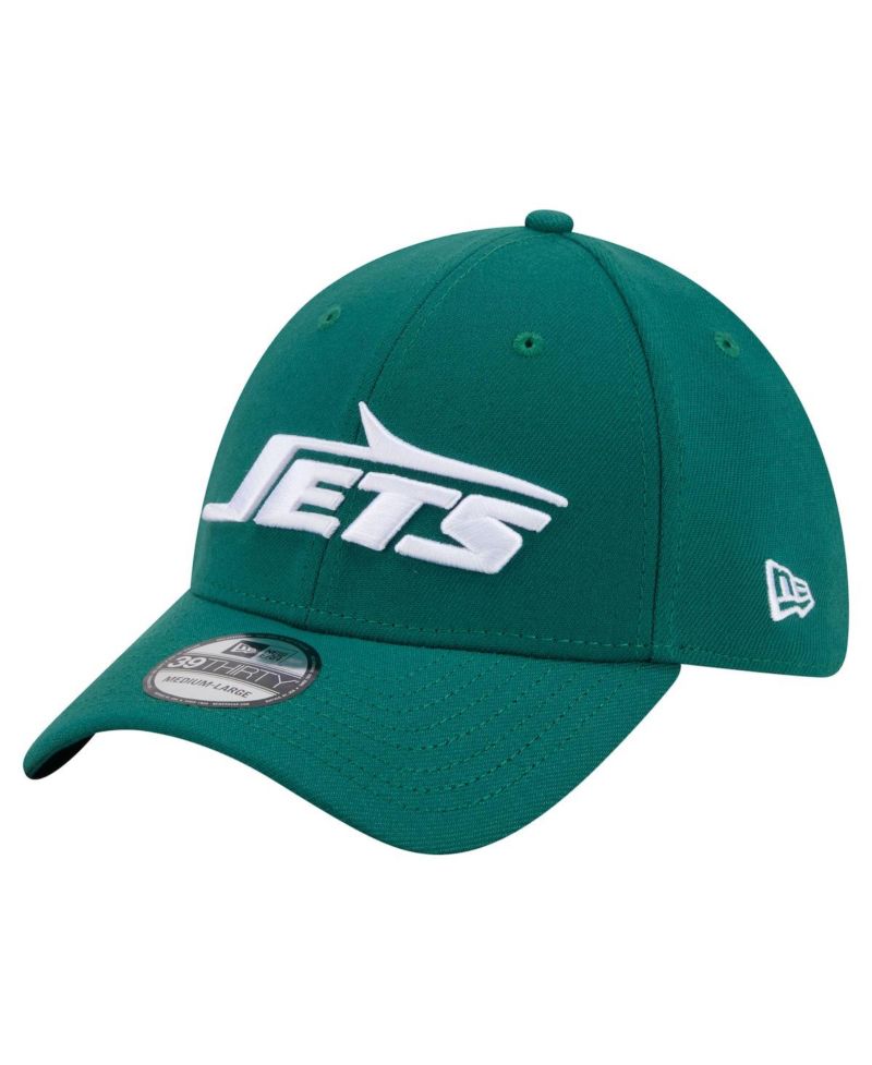 Men's Green New York Jets Core Team 39THIRTY Flex Hat