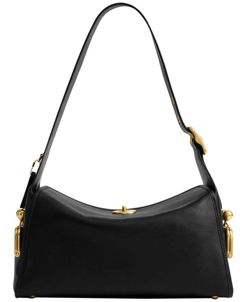 Originals Turnlock Haversack Large Leather Shoulder Bag